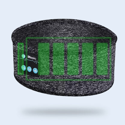Wireless Bluetooth 5.0 Sports & Sleep Headband – Stereo Sound, Hands-Free Calls