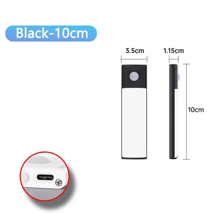 Motion Sensor Cabinet Light – USB Rechargeable LED Bar | Kitchen, Wardrobe & Closet