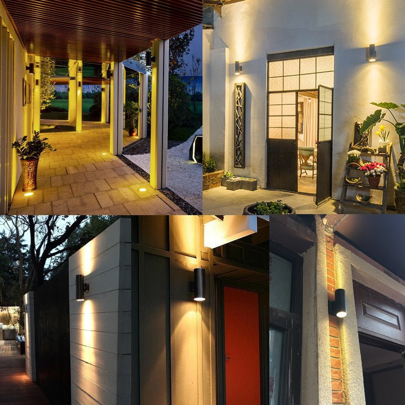 Outdoor LED Wall Spotlight – IP65 Waterproof, 18W